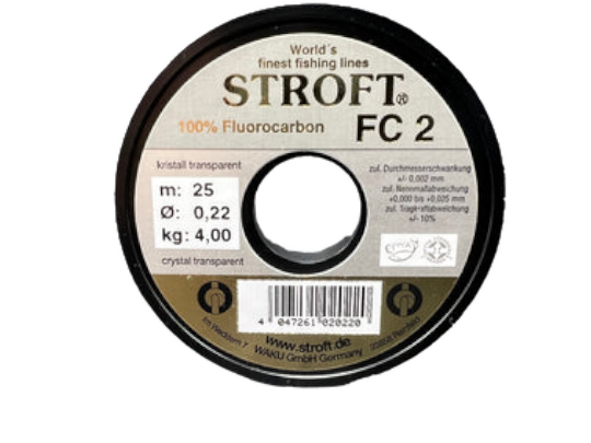 Stroft FC 2  0,22 Kristall Transparent 25 Meter