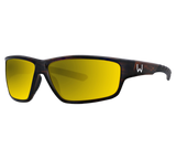 Westin W6 Polbrille Sport Braun Matt Gelbes Glas Sport 20
