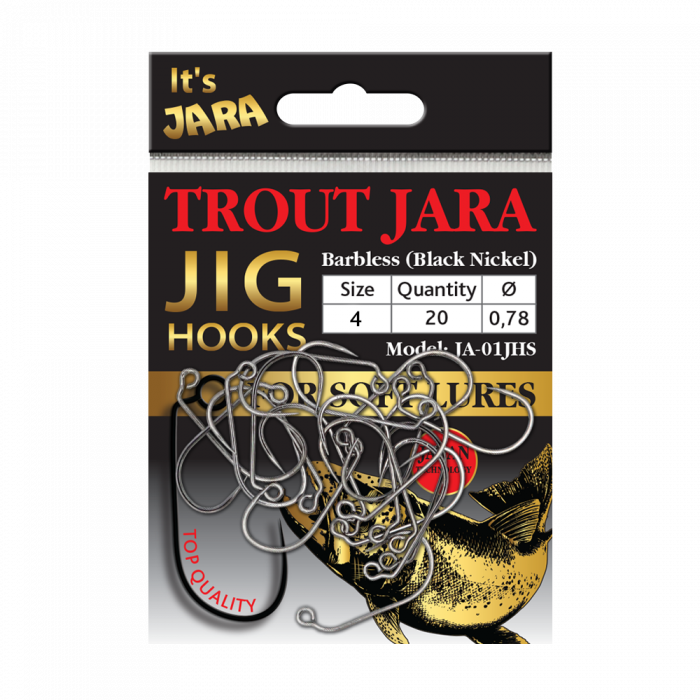 TROUT JARA JIG HOOKS JA01JHS 4 FishingmanDennis Meyer