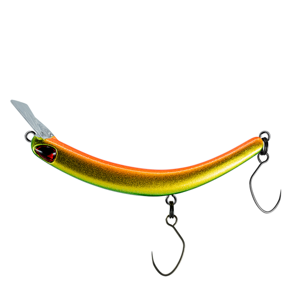 Tumbling Banana Fishingman Orange/Gold/Grün