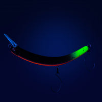 Tumbling Banana Fishingman Schwarz Glitzer