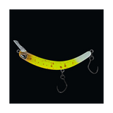 Tumbling Banana Rattling (Rasseln) Gold/Gelb/Weiß