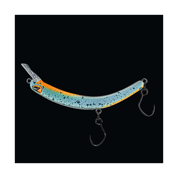 Tumbling Banana Rattling (Rasseln) Baby Blau/Orang