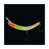 Tumbling Banana Rattling (Rasseln) Orange/Grün/Weiß