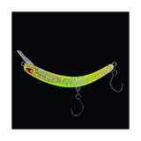 Tumbling Banana Rattling (Rasseln) Clear Grün/Gelb
