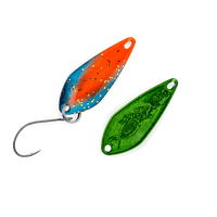 Probaits Juppy Fishingman Dennis Design 1,2g Blau/Orang/Metallic Grün  FD 03J