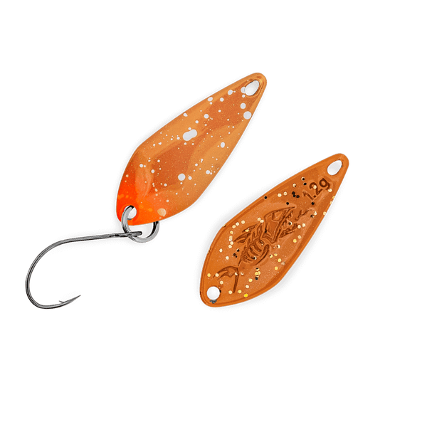 Probaits Juppy Fishingman Dennis Design 1,2g Braun/Orange/Braun FD 10J