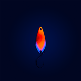 Probaits Juppy Fishingman Dennis Design 1,2g Orange/Weiß