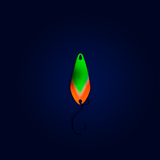 Probaits Juppy Fishingman Dennis Design 1,2g Grün/Orange