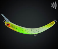 Tumbling Banana Rattling (Rasseln) Grün/Weiß/Gold