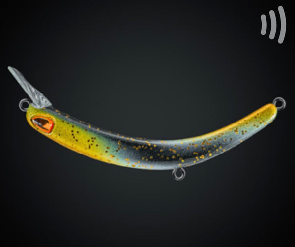 Tumbling Banana Rattling (Rasseln) Gold/Schwarz/Gold