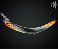 Tumbling Banana Rattling (Rasseln) Orange/Weiß/Schwarz