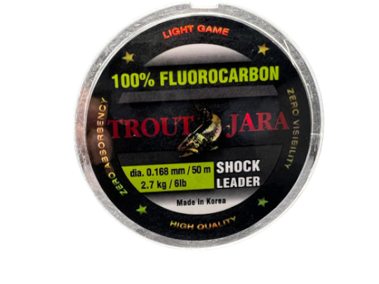 TROUT JARA SHOCK LEADER FLUOROCARBON