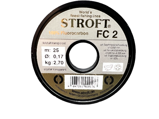 Stroft FC 2  0,17 Kristall Transparent 25 Meter