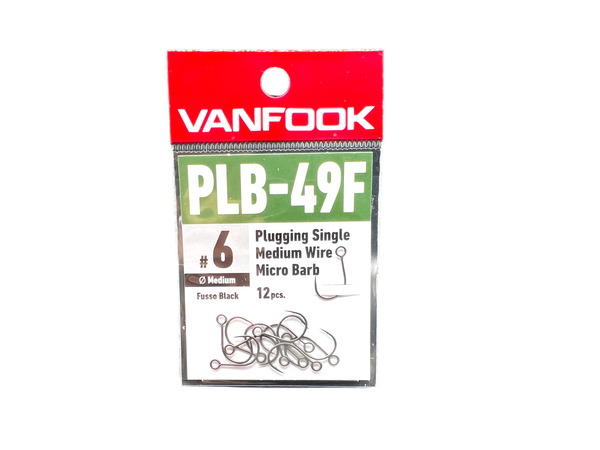 VanFook Plugging Single PL-49F # 6 Einzelhaken für Wobbler