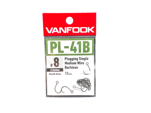 VanFook Plugging Single PL-41B # 8 Einzelhaken für Wobbler