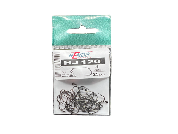 Hooks hends JIG 120 barbed - 25 pc. 4er