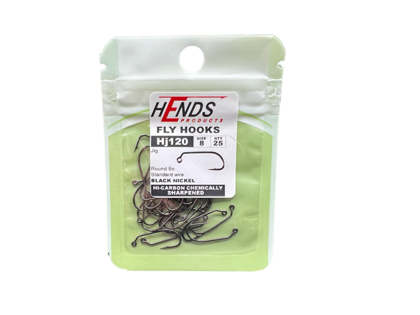 Hooks hends JIG 120 barbed - 25 pc. 8er