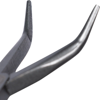 LMAB LÖSEZANGE GEBOGEN / BENT NOSE PLIERS / 28 CM