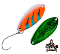 Probaits Customized Fishing Gear Chronos 2,2g FMD Orange/Blaue Krallen