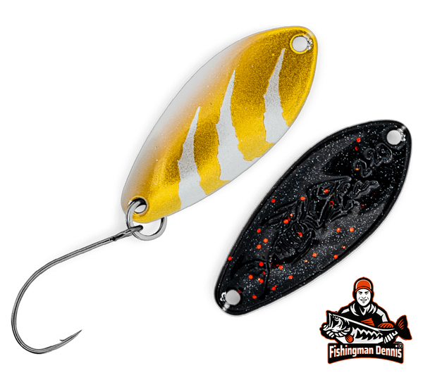 Probaits Customized Fishing Gear Chronos 2,2g FMD Gold/Weiß
