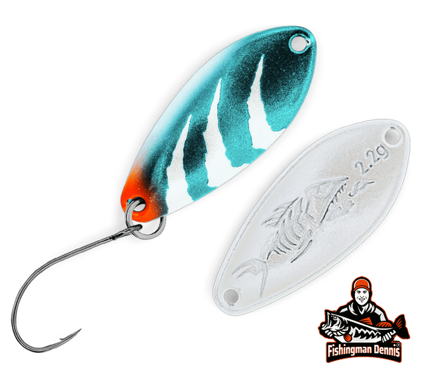 Probaits Customized Fishing Gear Chronos 2,2g FMD Frosti Silberblau Weiß