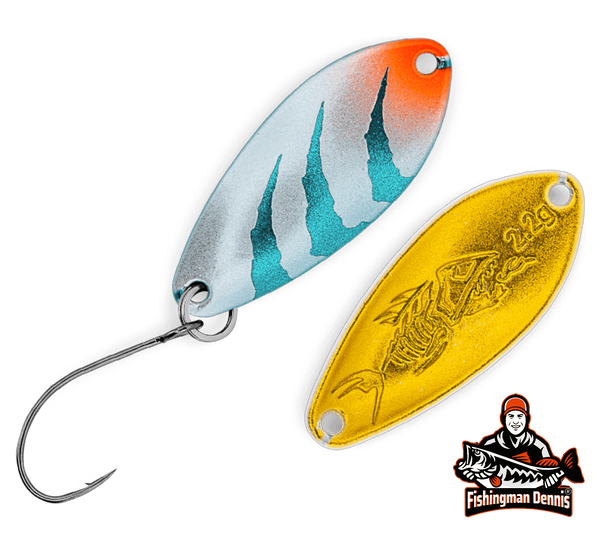 Probaits Customized Fishing Gear Chronos 2,2g FMD Frosti Silberblau Weiß