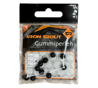 Gummiperlen 6mm 10 Stck.