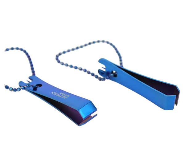 Schnurclipper Blau