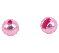 Tungsten Kopfperle Metallic Pink ab 2,5mm bis 4.6mm