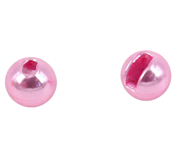 Tungsten Kopfperle Metallic Pink ab 2,5mm bis 4.6mm