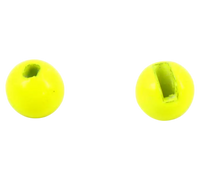 Tungsten Kopfperle Fluo Gelb ab 2,5mm bis 4.6mm