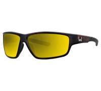 Westin W6 Polbrille Sport Braun Matt Gelbes Glas Sport 20