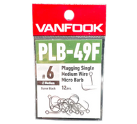 VanFook Plugging Single PL-49F # 6 Einzelhaken für Wobbler