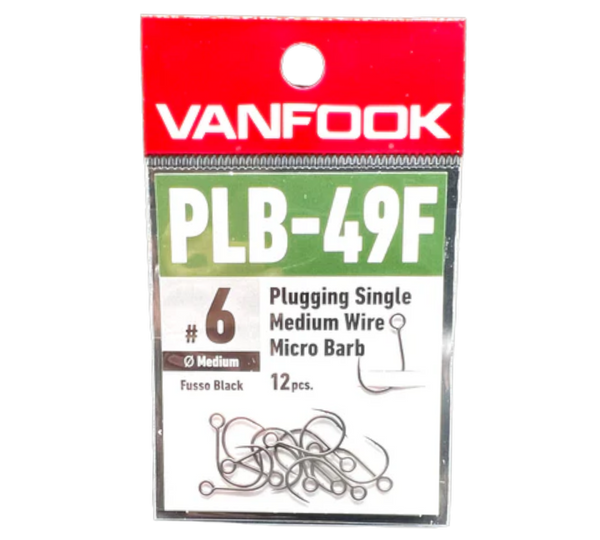 VanFook Plugging Single PL-49F # 6 Einzelhaken für Wobbler