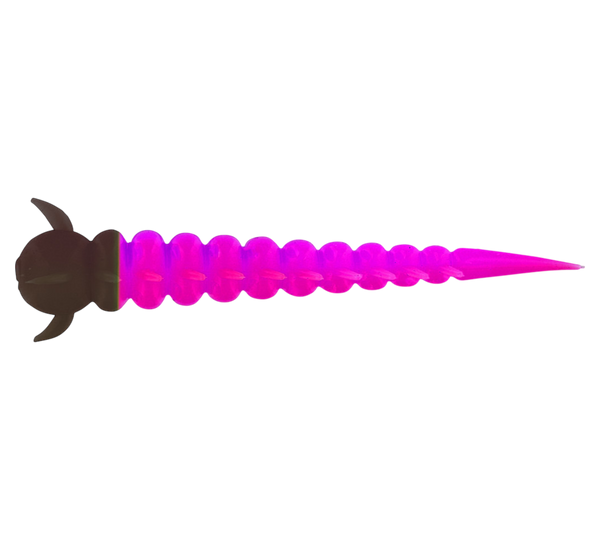 Westin Greedy Worm Schwarz/Pink
