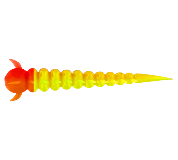 Westin Greedy Worm Orange/Gelb