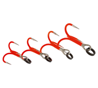 Westin Rigged Trout Treble Hooks UV Orange 6er