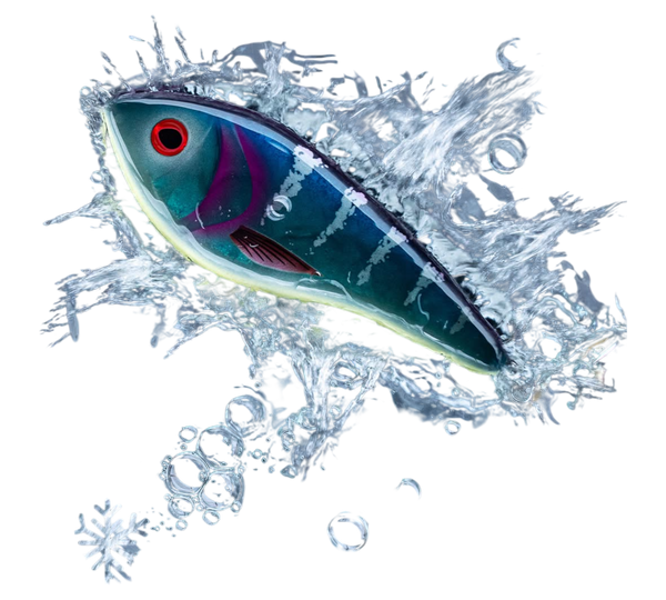 Sonderfarbe Swim Glidebait 10cm 34 g Sinking Blue/Black
