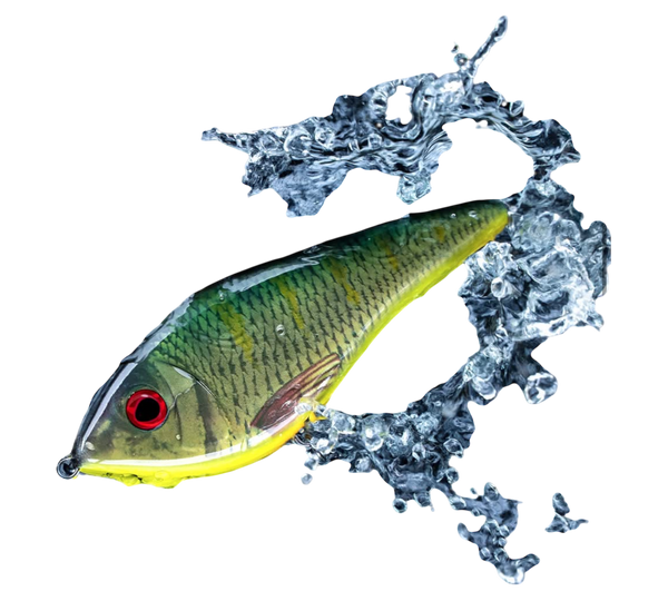 Sonderfarbe Swim Glidebait 10cm 34 g Sinking Roach/Perch