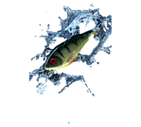 Sonderfarbe Swim Glidebait 10cm 34 g Sinking Roach/Perch