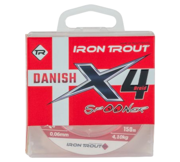 Iron Trout Danish X4 Spooner Brais 0.4-0.6 150m