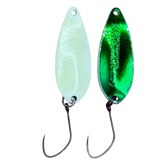 Yarie Spoon Dexter 2,5g Azuki Glow/Grün