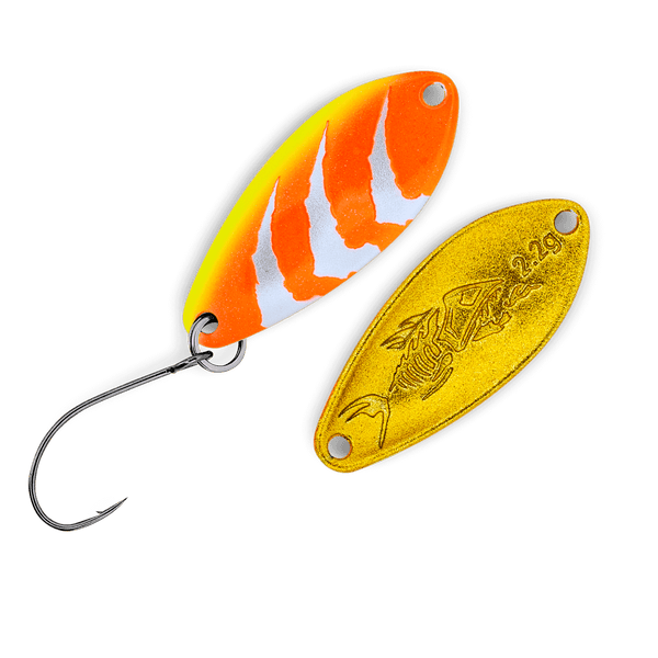 Probaits Customized Fishing Gear Chronos 2,2g Orange/Silber FD14