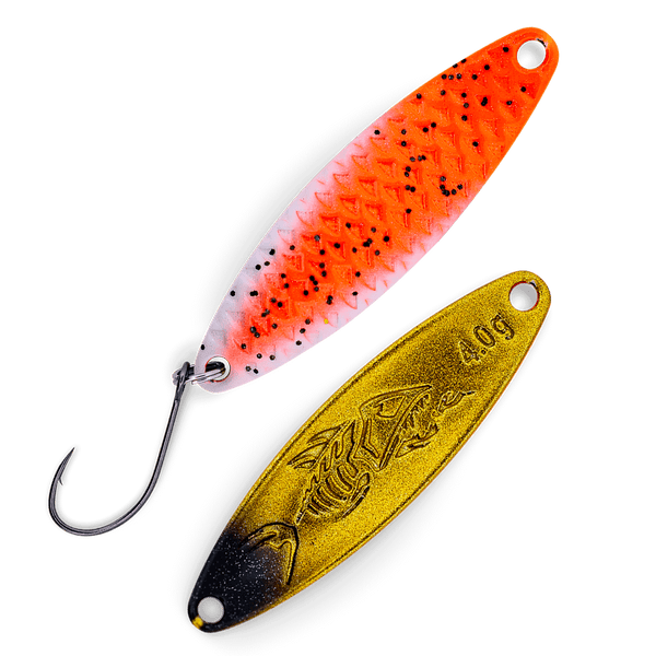 Probaits Dozer 4g  in Fishingman Farben FD 02 Orange/Weiß