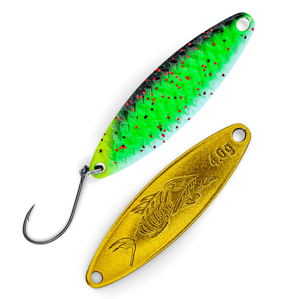 Probaits Dozer 4g  in Fishingman Farben FD 02 Grün/Schwarz