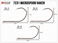 VMC Micro Spoon Haken 8er