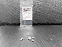 Tungstenperle (Kopfperlen) Silber 3,0mm