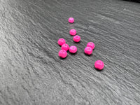 Tungsten Kopfperle Fluo Pink ab 2,5mm bis 4.0mm