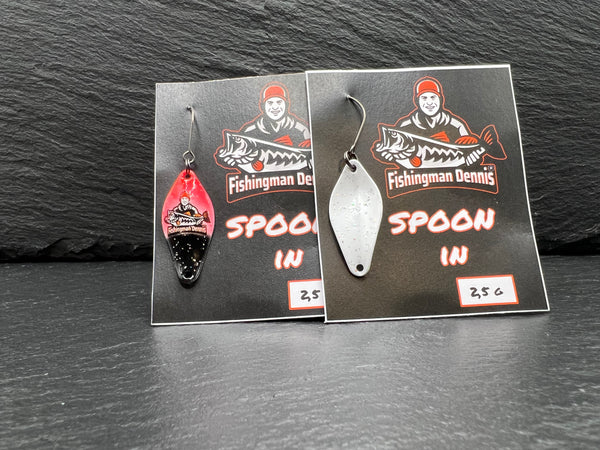 Fishingman Dennis Logo Spoon